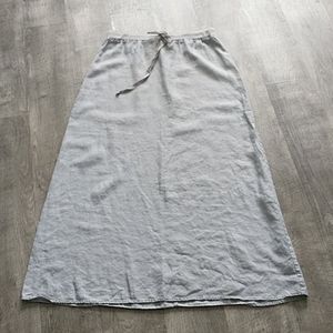 Linen Maxi skirt